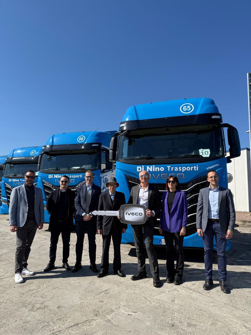 News Di Nino Trasporti sceglie di ampliare la sua flotta con 20 IVECO S-Way per il trasporto nazionale e internazionale - AUTO INDUSTRIALE BERGAMASCA
