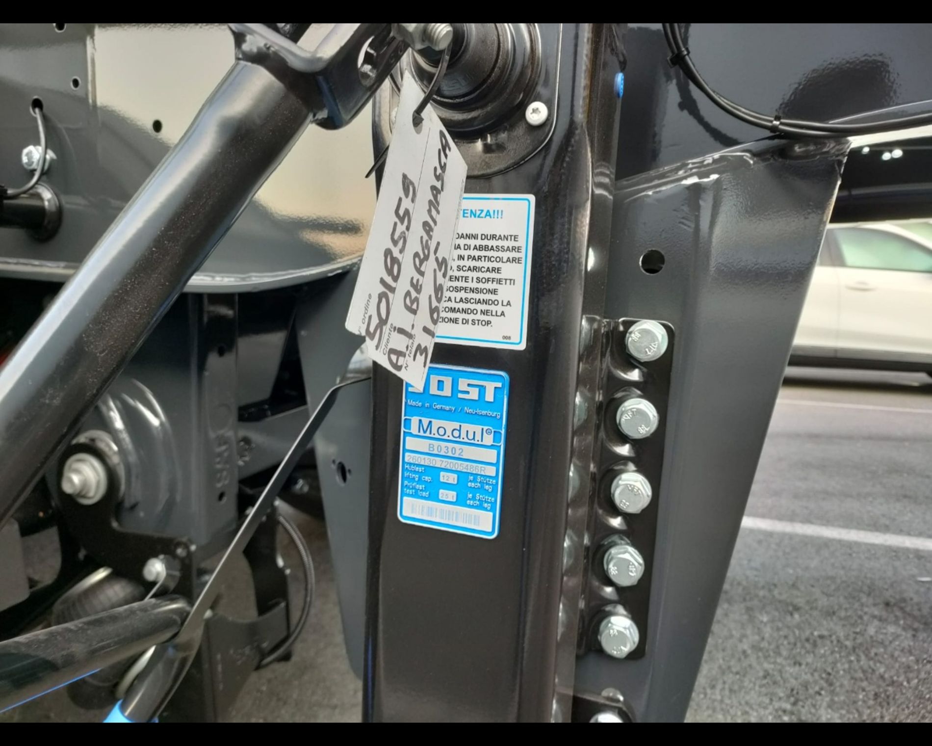 Altri marchi SEMIRIMORCHIO MENCI A TRE ASSI RIBALTABILE MOD. SA700R - AUTO INDUSTRIALE BERGAMASCA