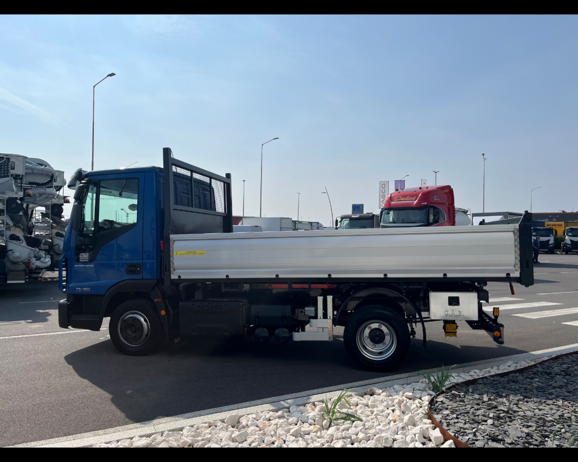 IVECO EUROCARGO 75E16 RIBALTABILE TRE LATI NUOVO  - AUTO INDUSTRIALE BERGAMASCA