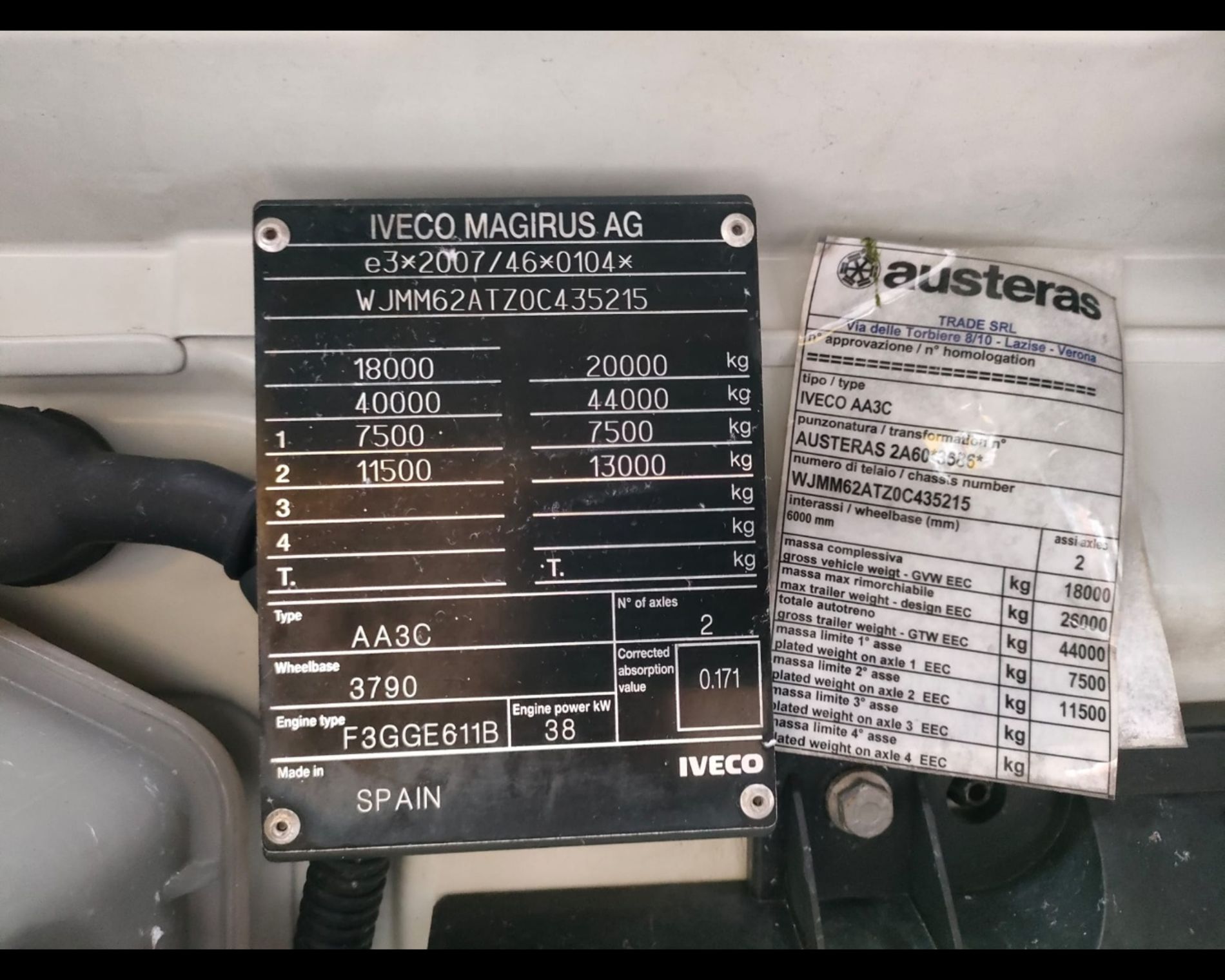 IVECO AT190S46 - AUTO INDUSTRIALE BERGAMASCA