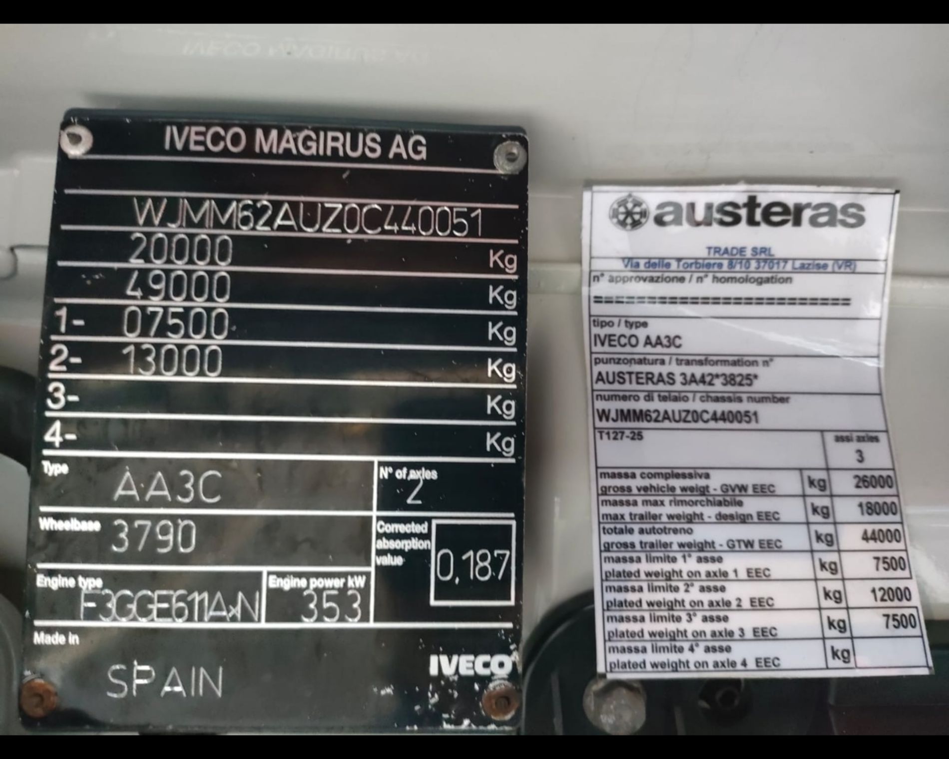 IVECO S-WAY AT 480CV TELAIO 3ASSI - AUTO INDUSTRIALE BERGAMASCA