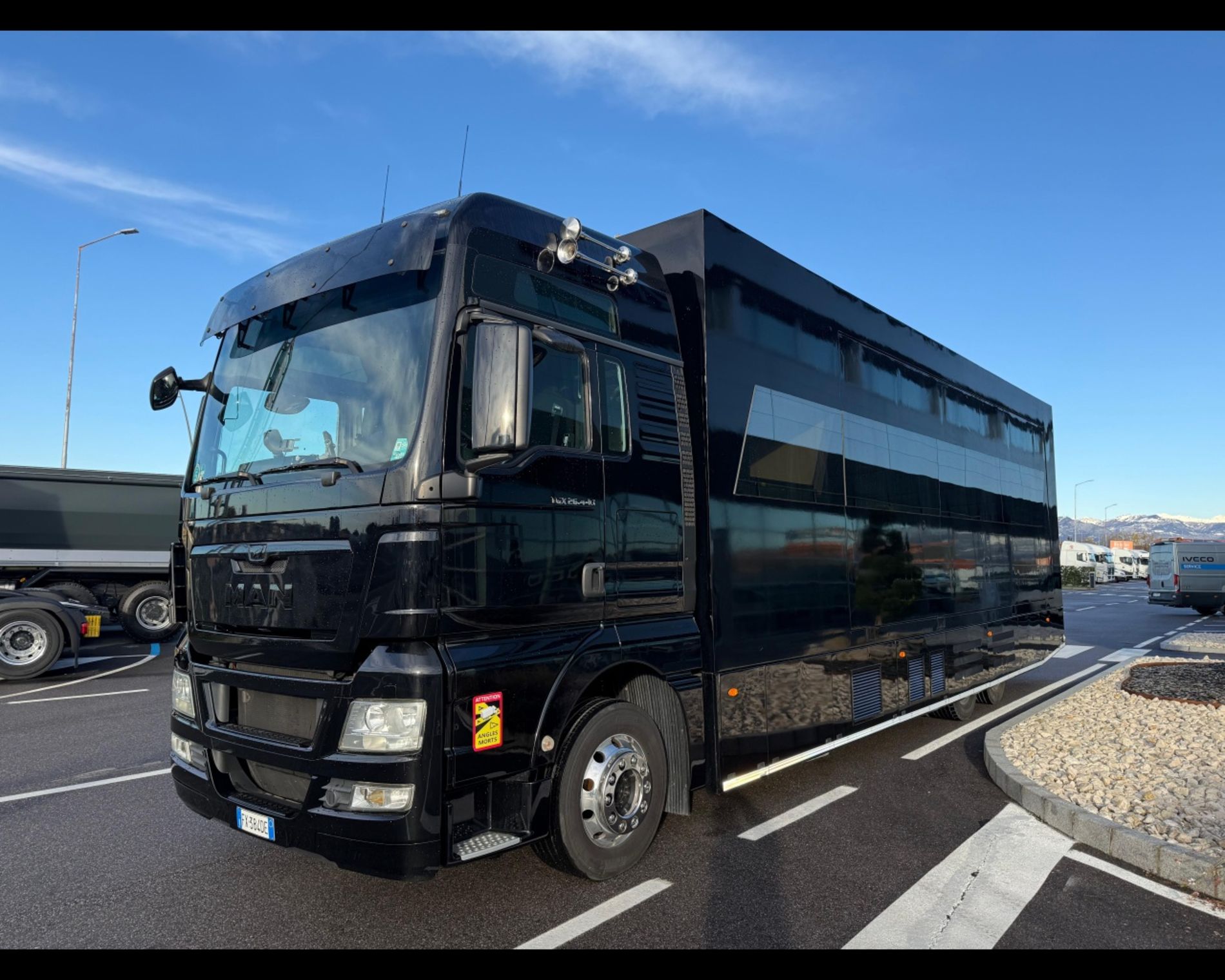 MAN MOTORHOME ESPOSITIVO MAN TGX 30ASSI 440CV EURO 5 - AUTO INDUSTRIALE BERGAMASCA