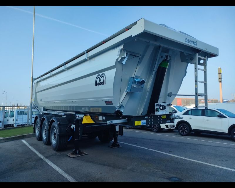 Altri marchi SEMIRIMORCHIO MENCI A TRE ASSI RIBALTABILE MOD. SA700R - AUTO INDUSTRIALE BERGAMASCA