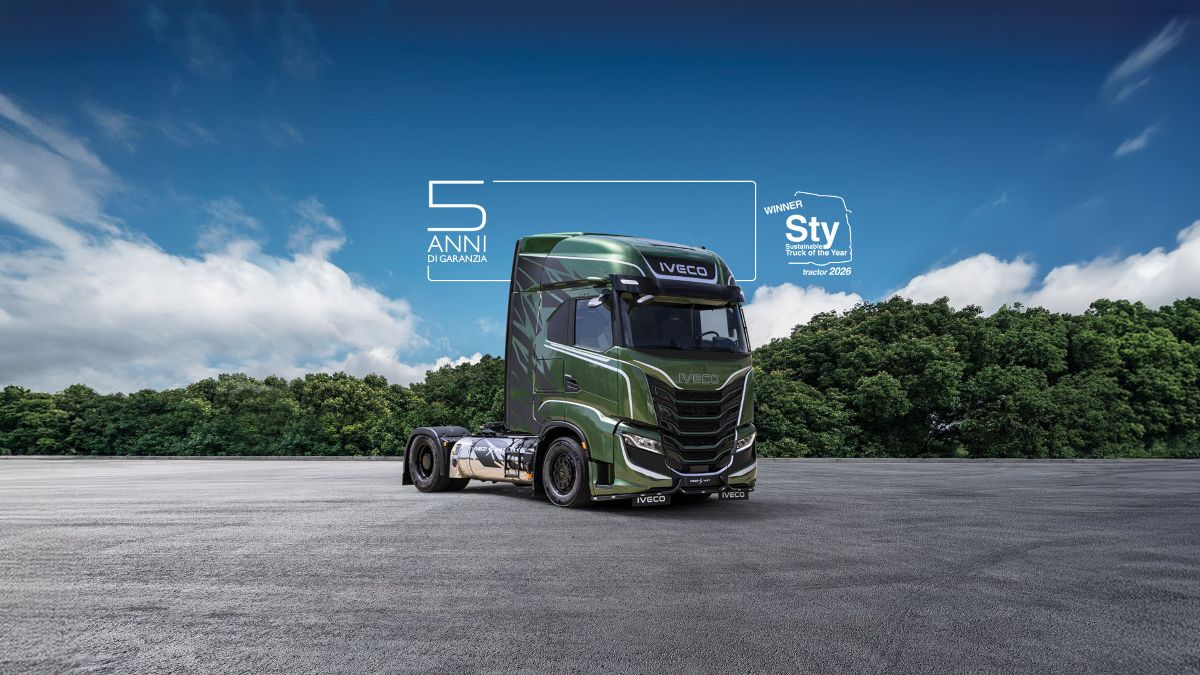 Prestazioni superiori e massima serenità con 5 anni o 500.000 km di garanzia driveline su IVECO S-Way Natural Gas, nelle versioni CNG e LNG, e su serbatoi LNG - AUTO INDUSTRIALE BERGAMASCA