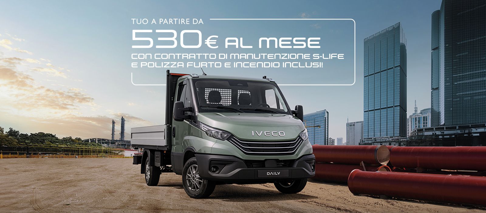 Daily Cabinato Ruota Singola MOVER tuo a partire da 530 € al mese - AUTO INDUSTRIALE BERGAMASCA