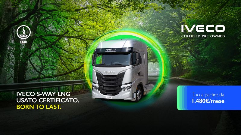 Promozione IVECO S-Way LNG. Usato Certificato. - AUTO INDUSTRIALE BERGAMASCA